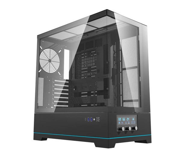 DarkFlash DY451 Black No Fans - 1526229 - zdjęcie